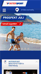 Mobile Screenshot of intersport-wolfstetter.de
