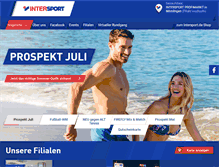 Tablet Screenshot of intersport-wolfstetter.de